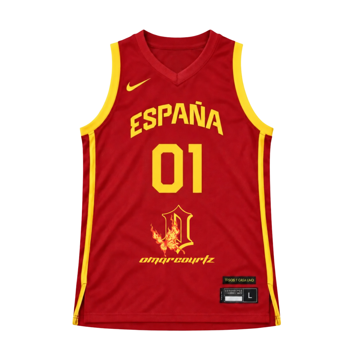 Omar Courtz Camiseta Custom